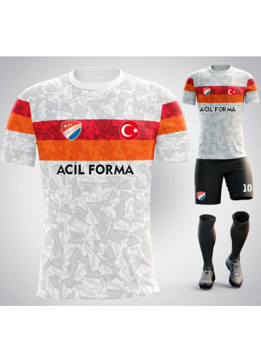 Baskılı Futbol Forması 005 2 Günde Kargo